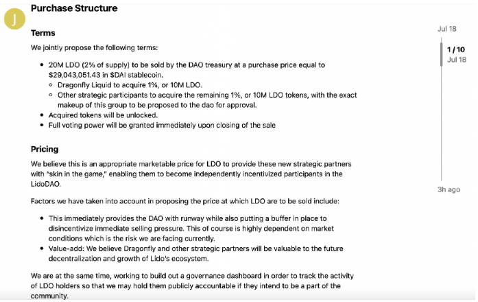 Lido Finance 将很快在第 2 层网络上提供质押以太币，提议出售 LDO